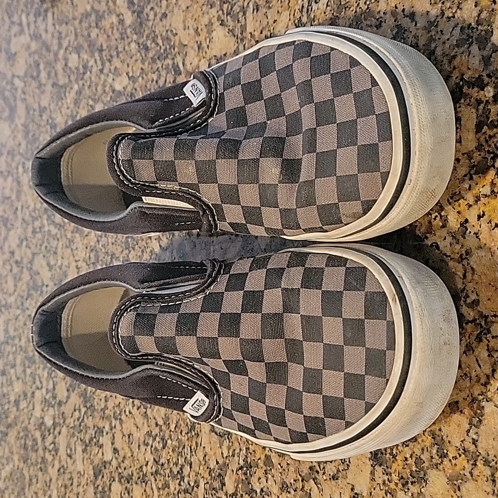 Boys slip on Van sneakers